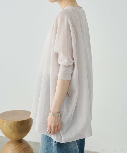 BEARDSLEY / ビアズリー ニット・セーター | 《4/2(木)18：00予約開始》シアープルオーバー | 詳細2