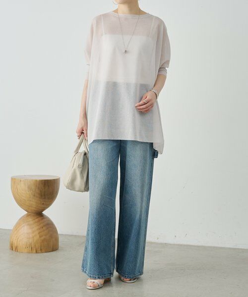 BEARDSLEY / ビアズリー ニット・セーター | 《4/2(木)18：00予約開始》シアープルオーバー | 詳細4