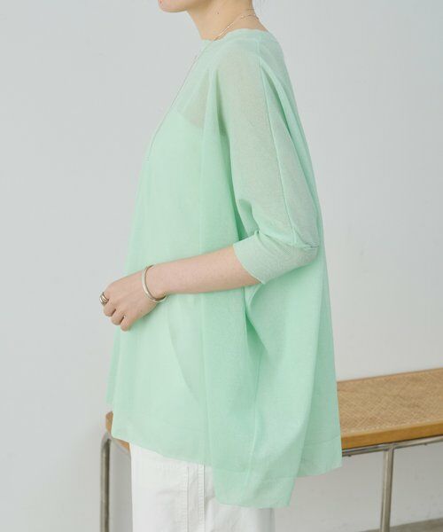 BEARDSLEY / ビアズリー ニット・セーター | 《4/2(木)18：00予約開始》シアープルオーバー | 詳細13