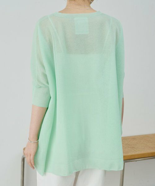 BEARDSLEY / ビアズリー ニット・セーター | 《4/2(木)18：00予約開始》シアープルオーバー | 詳細14