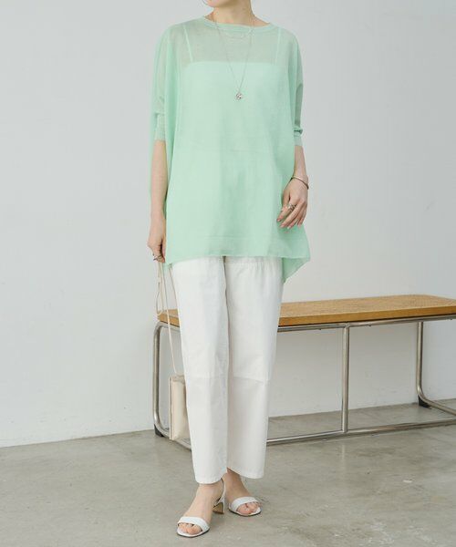 BEARDSLEY / ビアズリー ニット・セーター | 《4/2(木)18：00予約開始》シアープルオーバー | 詳細20