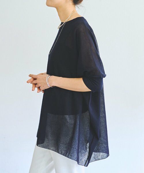 BEARDSLEY / ビアズリー ニット・セーター | 《4/2(木)18：00予約開始》シアープルオーバー | 詳細24