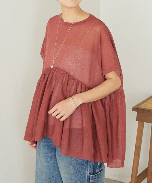 BEARDSLEY / ビアズリー ニット・セーター | 《4/8(水)12:00予約開始》ボリュームペプラムニット | 詳細1