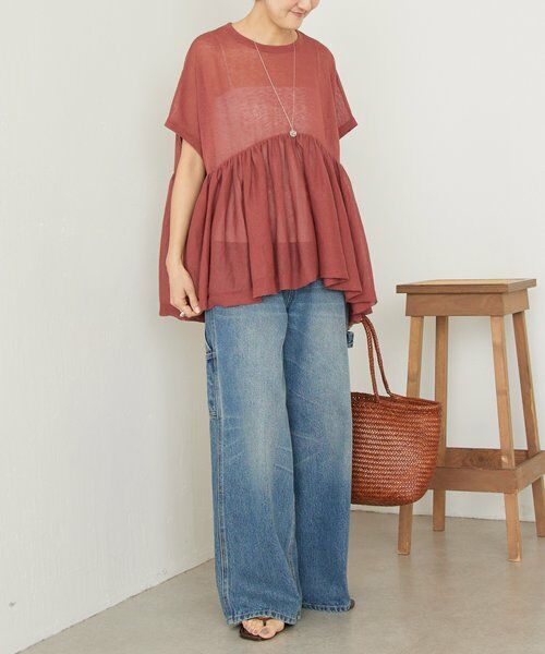 BEARDSLEY / ビアズリー ニット・セーター | 《4/8(水)12:00予約開始》ボリュームペプラムニット | 詳細4