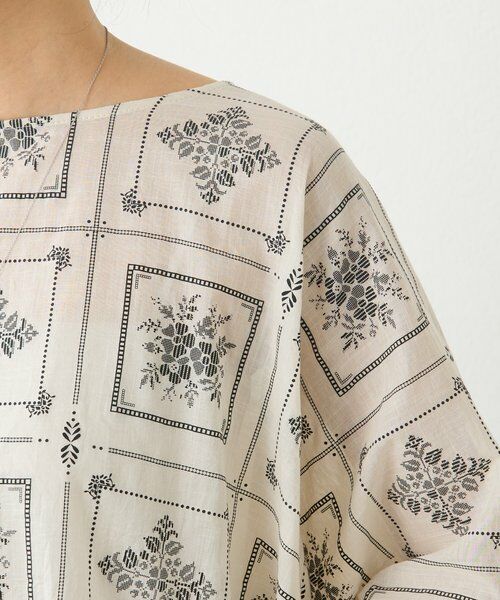 BEARDSLEY / ビアズリー カットソー | 刺繍風プリントプルオーバー | 詳細22