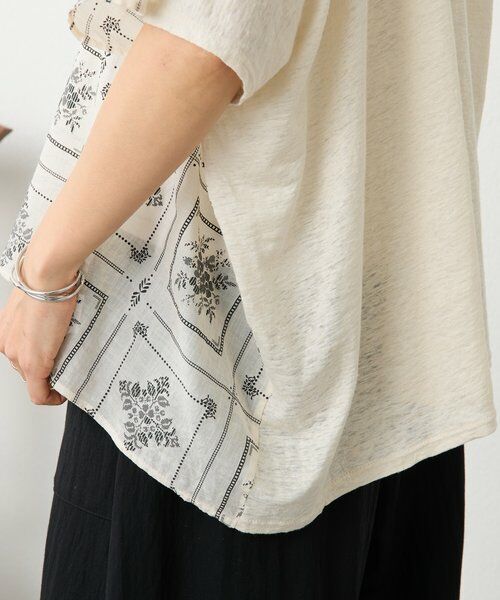 BEARDSLEY / ビアズリー カットソー | 刺繍風プリントプルオーバー | 詳細23