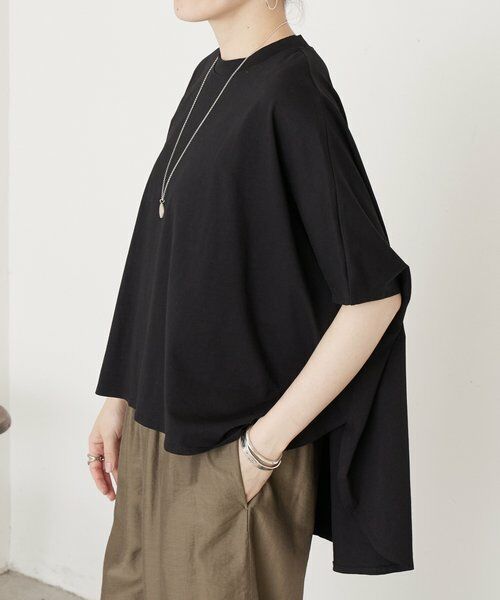 BEARDSLEY / ビアズリー カットソー | 《4/8(水)12:00予約開始》ワイドTee（ブラック）