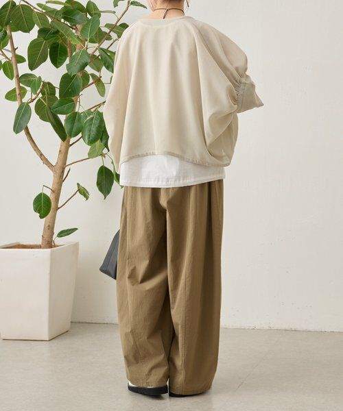 BEARDSLEY / ビアズリー その他アウター | シアーギャザードルマンハオリ | 詳細6