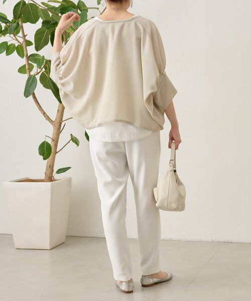 BEARDSLEY / ビアズリー その他アウター | シアーギャザードルマンハオリ | 詳細9