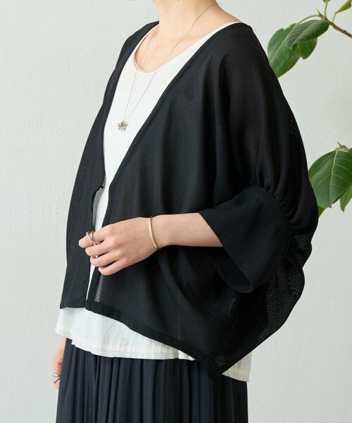 BEARDSLEY / ビアズリー その他アウター | シアーギャザードルマンハオリ | 詳細12