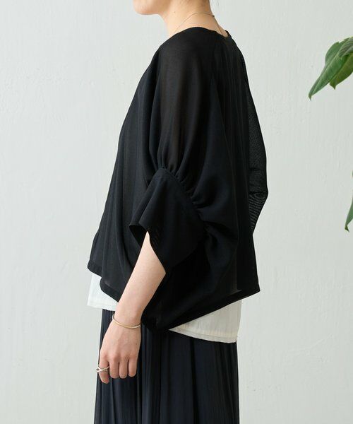 BEARDSLEY / ビアズリー その他アウター | シアーギャザードルマンハオリ | 詳細13