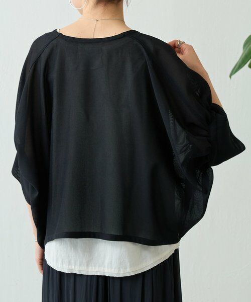 BEARDSLEY / ビアズリー その他アウター | シアーギャザードルマンハオリ | 詳細14