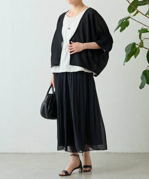 BEARDSLEY / ビアズリー その他アウター | シアーギャザードルマンハオリ | 詳細16