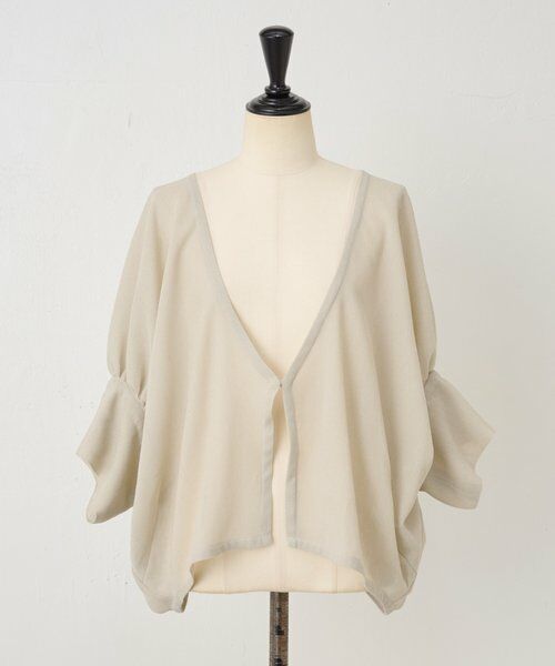 BEARDSLEY / ビアズリー その他アウター | シアーギャザードルマンハオリ | 詳細19