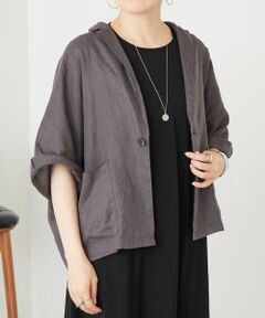 BEARDSLEY / ビアズリー テーラードジャケット | 《4/2(木)18：00予約開始》リネンドルマンシャツジャケット