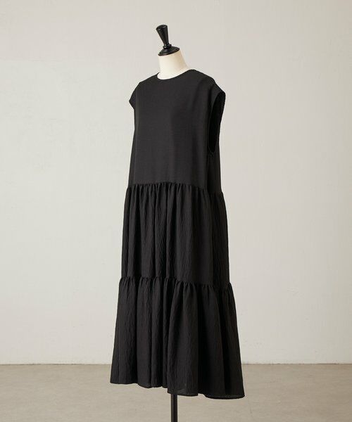 BEARDSLEY / ビアズリー ロング・マキシ丈ワンピース | 《4/8(水)12:00予約開始》シアージャガードティアードワンピース | 詳細12