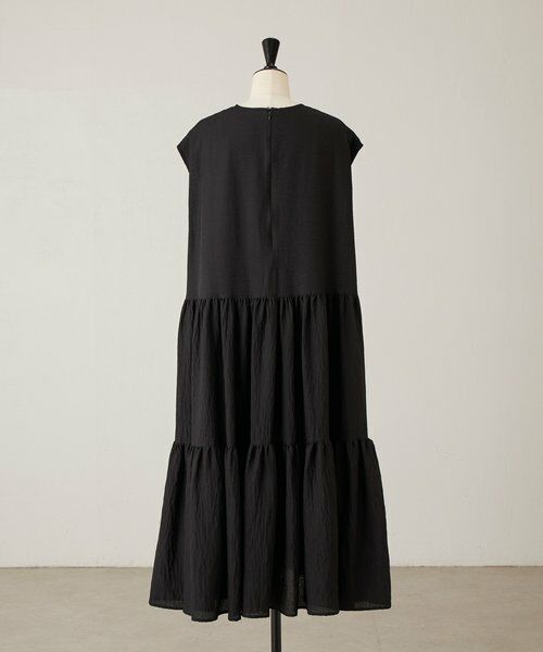 BEARDSLEY / ビアズリー ロング・マキシ丈ワンピース | 《4/8(水)12:00予約開始》シアージャガードティアードワンピース | 詳細14