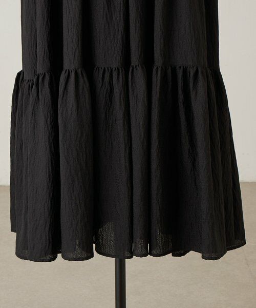 BEARDSLEY / ビアズリー ロング・マキシ丈ワンピース | 《4/8(水)12:00予約開始》シアージャガードティアードワンピース | 詳細17