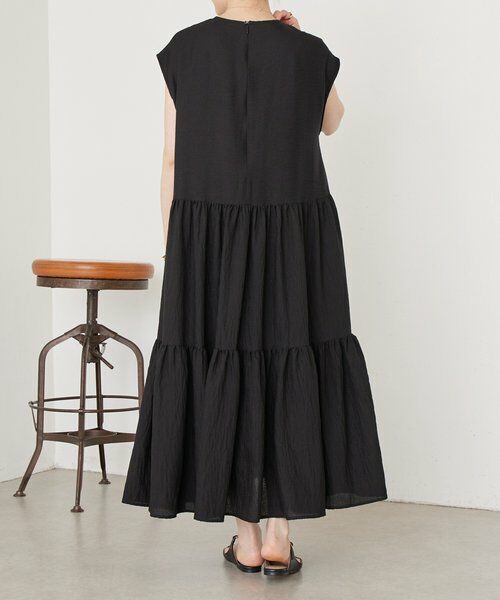 BEARDSLEY / ビアズリー ロング・マキシ丈ワンピース | 《4/8(水)12:00予約開始》シアージャガードティアードワンピース | 詳細3