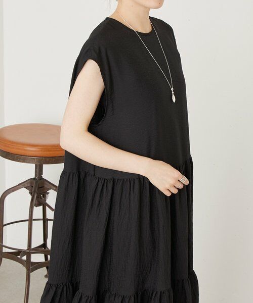 BEARDSLEY / ビアズリー ロング・マキシ丈ワンピース | 《4/8(水)12:00予約開始》シアージャガードティアードワンピース | 詳細8