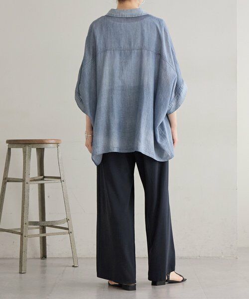 BEARDSLEY / ビアズリー その他パンツ | ストレッチジョーゼットパンツ | 詳細11