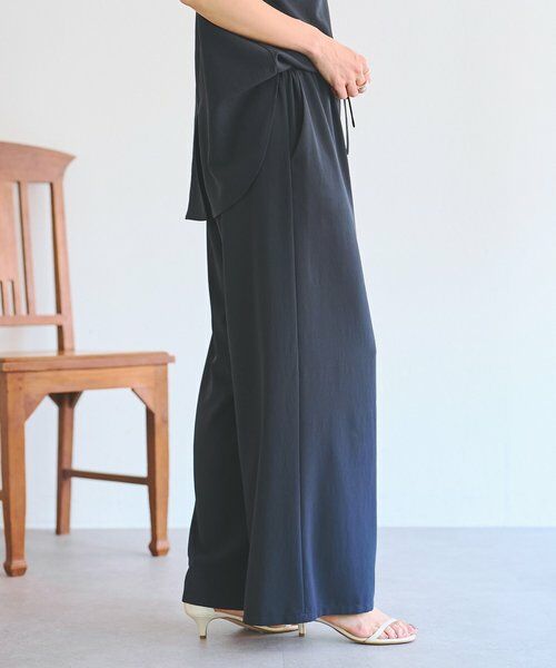 BEARDSLEY / ビアズリー その他パンツ | 《4/5(日)12：00予約開始》ストレッチジョーゼットパンツ | 詳細3