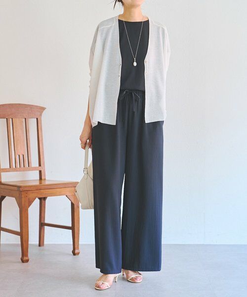 BEARDSLEY / ビアズリー その他パンツ | 《4/5(日)12：00予約開始》ストレッチジョーゼットパンツ | 詳細8