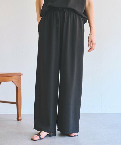 BEARDSLEY / ビアズリー その他パンツ | 《4/5(日)12：00予約開始》ストレッチジョーゼットパンツ | 詳細9