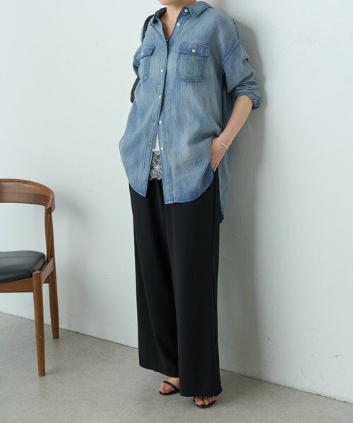 BEARDSLEY / ビアズリー その他パンツ | 《4/5(日)12：00予約開始》ストレッチジョーゼットパンツ | 詳細19