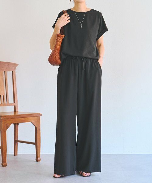 BEARDSLEY / ビアズリー その他パンツ | 《4/5(日)12：00予約開始》ストレッチジョーゼットパンツ | 詳細12