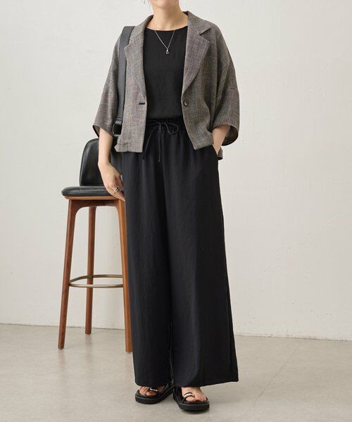 BEARDSLEY / ビアズリー その他パンツ | 《4/5(日)12：00予約開始》ストレッチジョーゼットパンツ | 詳細16