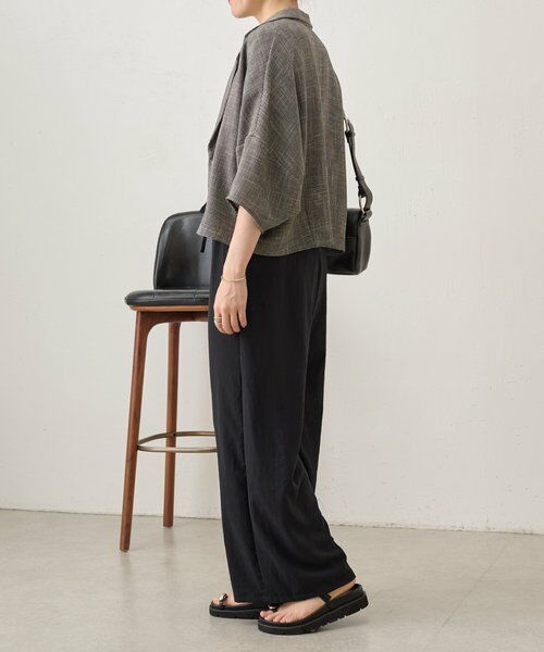 BEARDSLEY / ビアズリー その他パンツ | 《4/5(日)12：00予約開始》ストレッチジョーゼットパンツ | 詳細17