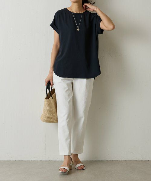 BEARDSLEY / ビアズリー シャツ・ブラウス | 《4/5(日)12：00予約開始》ストレッチジョーゼットブラウス | 詳細13