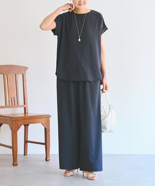 BEARDSLEY / ビアズリー シャツ・ブラウス | 《4/5(日)12：00予約開始》ストレッチジョーゼットブラウス | 詳細8