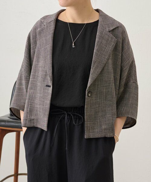 BEARDSLEY / ビアズリー シャツ・ブラウス | 《4/5(日)12：00予約開始》ストレッチジョーゼットブラウス | 詳細28