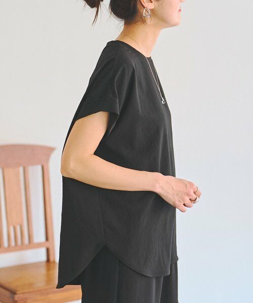 BEARDSLEY / ビアズリー シャツ・ブラウス | 《4/5(日)12：00予約開始》ストレッチジョーゼットブラウス | 詳細19