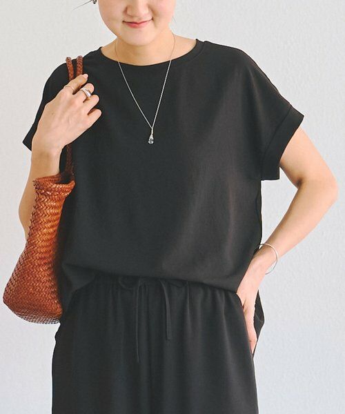 BEARDSLEY / ビアズリー シャツ・ブラウス | 《4/5(日)12：00予約開始》ストレッチジョーゼットブラウス（ブラック）