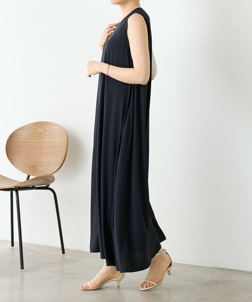 BEARDSLEY / ビアズリー ロング・マキシ丈ワンピース | 《5/15(金)２サイズ予約開始予定》ストレッチジョーゼットマキシワンピ | 詳細2