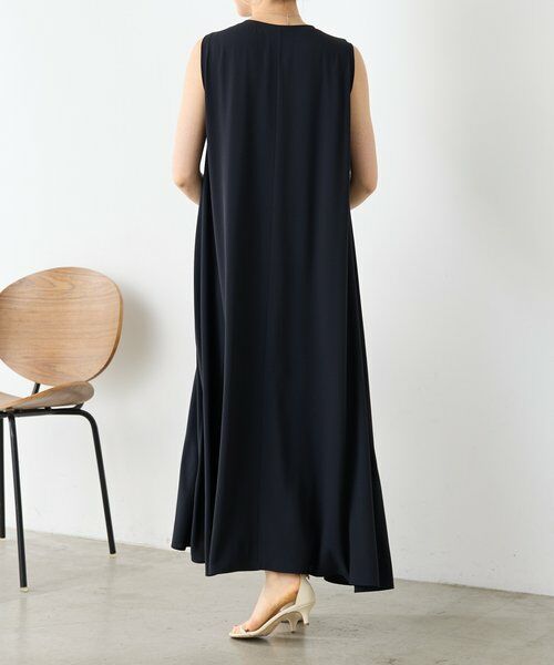 BEARDSLEY / ビアズリー ロング・マキシ丈ワンピース | 《5/15(金)２サイズ予約開始予定》ストレッチジョーゼットマキシワンピ | 詳細3
