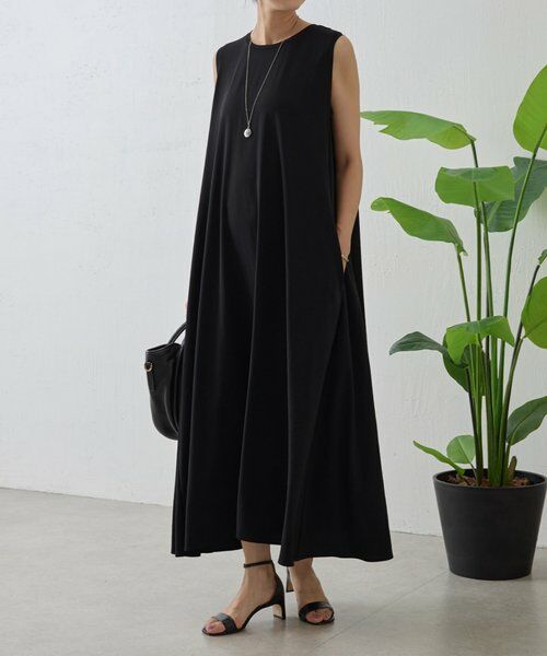 BEARDSLEY / ビアズリー ロング・マキシ丈ワンピース | 《4/5(日)12：00予約開始》ストレッチジョーゼットマキシワンピ | 詳細1