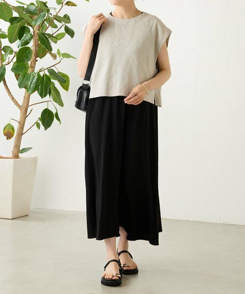 BEARDSLEY / ビアズリー ロング・マキシ丈ワンピース | 《4/5(日)12：00予約開始》ストレッチジョーゼットマキシワンピ | 詳細12