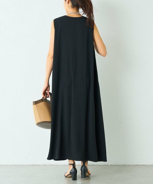 BEARDSLEY / ビアズリー ロング・マキシ丈ワンピース | 《4/5(日)12：00予約開始》ストレッチジョーゼットマキシワンピ | 詳細4