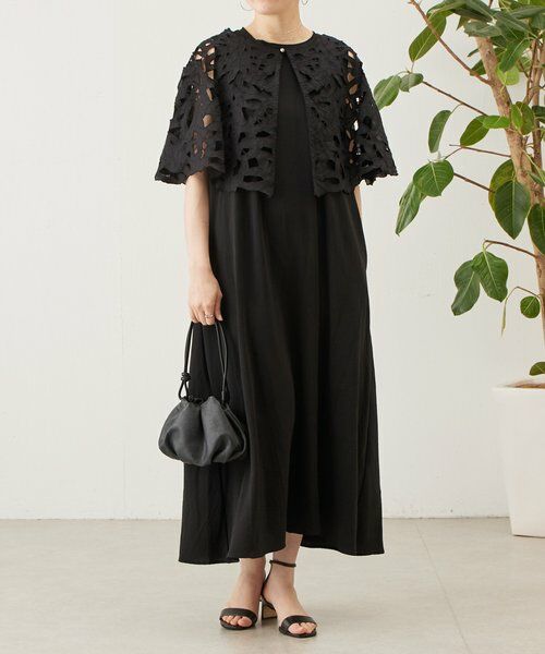 BEARDSLEY / ビアズリー ロング・マキシ丈ワンピース | 《4/5(日)12：00予約開始》ストレッチジョーゼットマキシワンピ | 詳細9