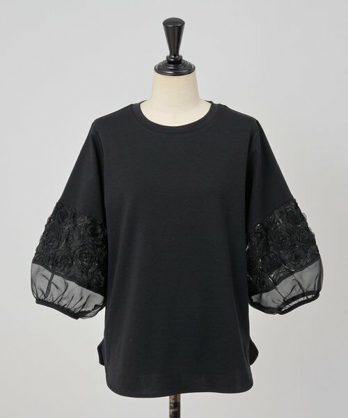 BEARDSLEY / ビアズリー カットソー | 《3/19(木)12：00予約開始》フリル刺繍ドッキングプルオーバー | 詳細27