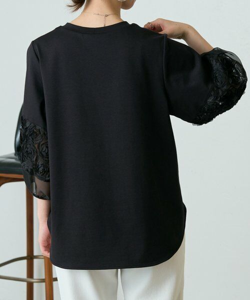 BEARDSLEY / ビアズリー カットソー | 《3/19(木)12：00予約開始》フリル刺繍ドッキングプルオーバー | 詳細15