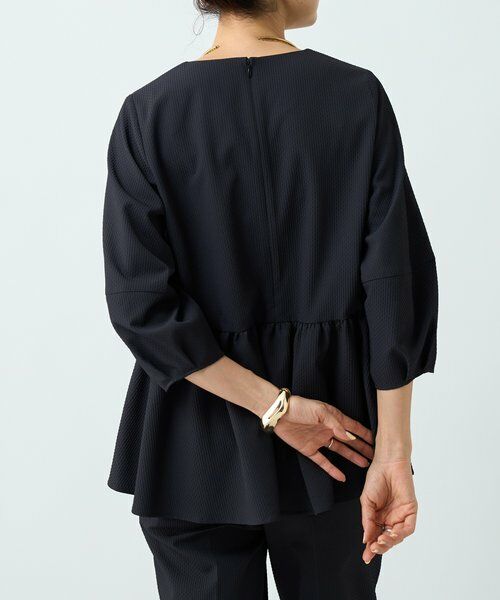 BEARDSLEY / ビアズリー シャツ・ブラウス | 《3/28(土)予約》ストレッチドビーペプラムプルオーバー《LIVETART》 | 詳細19