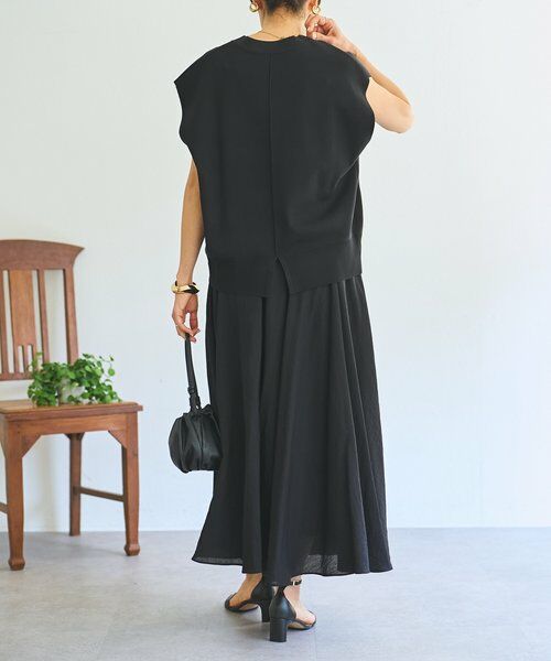 BEARDSLEY / ビアズリー ロング・マキシ丈スカート | リネン混フレアスカート《LIVETART》 | 詳細30