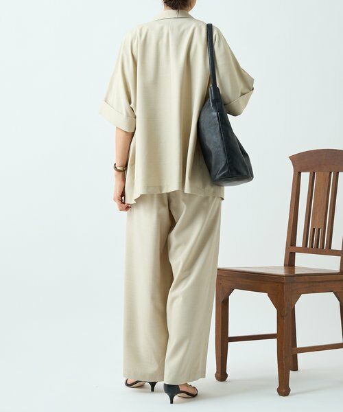 BEARDSLEY / ビアズリー その他パンツ | 《3/28(土)12時予約》エステルシャンブレータックパンツ《LIVETART》 | 詳細10