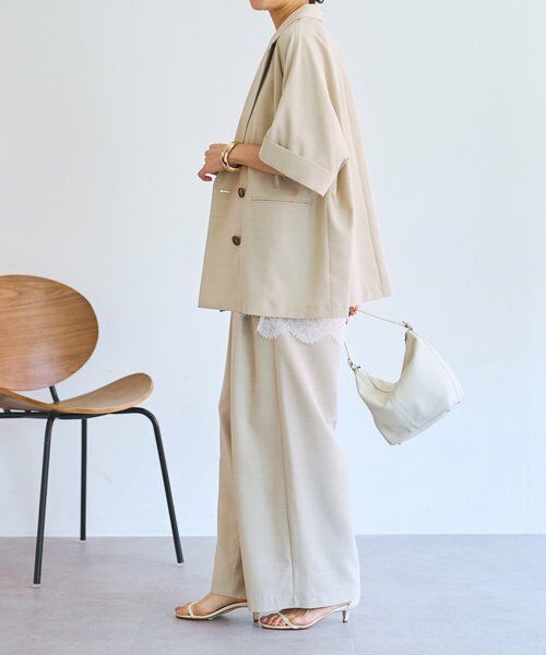 BEARDSLEY / ビアズリー その他パンツ | 《3/28(土)12時予約》エステルシャンブレータックパンツ《LIVETART》 | 詳細14