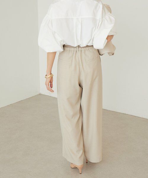 BEARDSLEY / ビアズリー その他パンツ | 《3/28(土)12時予約》エステルシャンブレータックパンツ《LIVETART》 | 詳細3